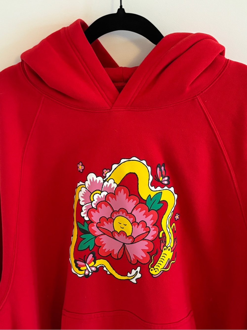 Aritzia Rare Lunar New Year Mega Raglan Hoodie Min Heo SZ XL - Picture 6 of 9